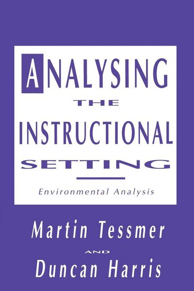 Produktbild: Analysing the Instructional Setting