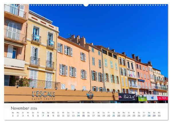 Produktbild: Provence-Alpes-C&ocirc;te d&rsquo;Azur (hochwertiger Premium Wandkalender 2026 DIN A2 quer), Kunstdruck in Hochglanz