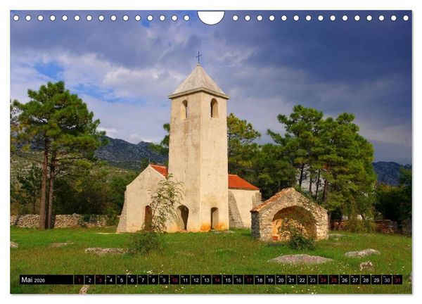 Produktbild: Kroatien - Traumhafte Landschaften und faszinierende St&auml;dte (Wandkalender 2026 DIN A4 quer), CALVENDO Monatskalender