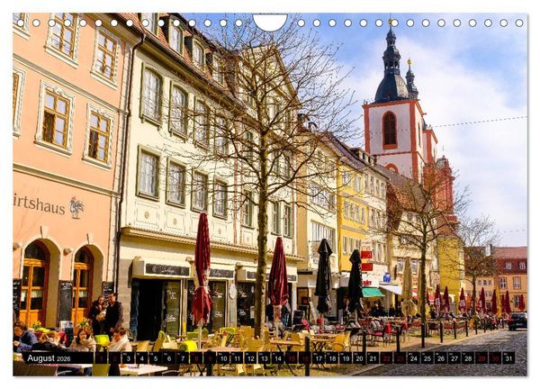 Produktbild: Ein Blick auf die Barockstadt Fulda (Wandkalender 2026 DIN A4 quer), CALVENDO Monatskalender