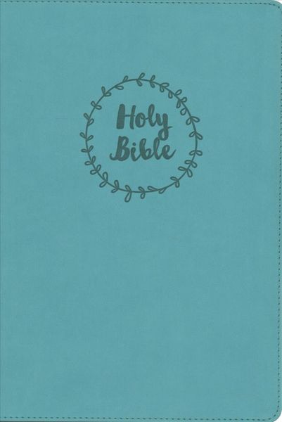 Produktbild: NIV, Value Thinline Bible, Large Print, Imitation Leather, Blue