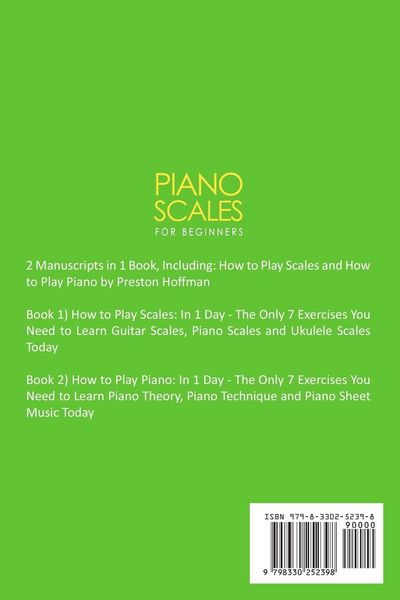 Produktbild: Piano Scales