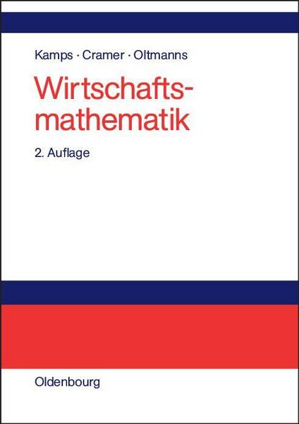 Produktbild: Wirtschaftsmathematik