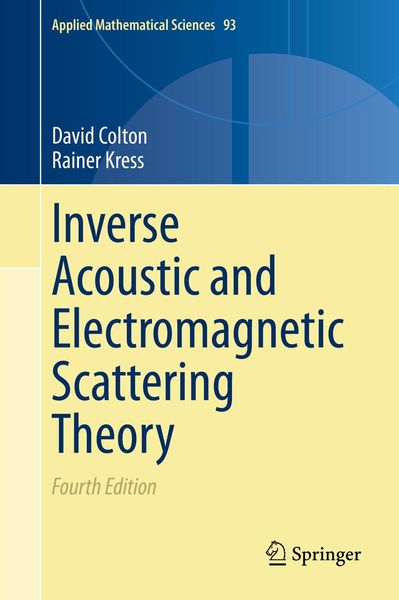 Produktbild: Inverse Acoustic and Electromagnetic Scattering Theory
