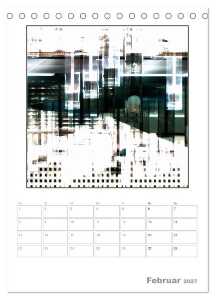 Produktbild: Kunst - Abstrakt - Skurril (Tischkalender 2027 DIN A5 hoch), CALVENDO Monatskalender