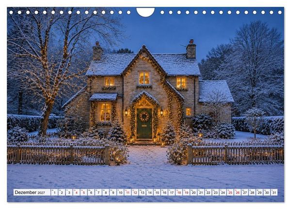 Produktbild: Landhauspoesie im Cottage-Stil (Wandkalender 2027 DIN A4 quer), CALVENDO Monatskalender