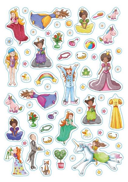 Produktbild: Mein Stickeralbum Prinzessin