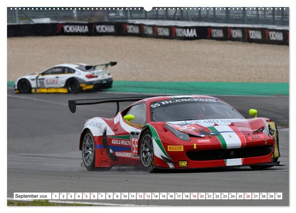 Produktbild: Faszination GT3 RACING (Wandkalender 2026 DIN A2 quer), CALVENDO Monatskalender