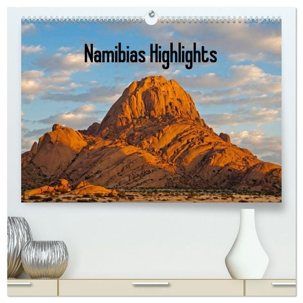 Produktbild: Namibias Highlights (hochwertiger Premium Wandkalender 2026 DIN A2 quer), Kunstdruck in Hochglanz