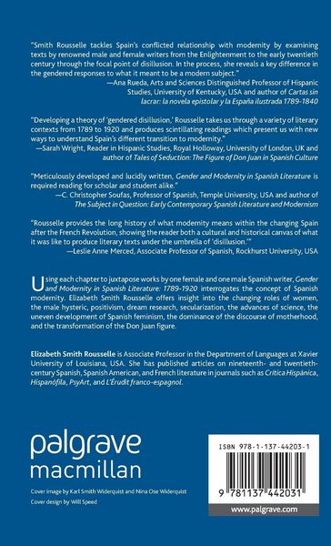 Produktbild: Gender and Modernity in Spanish Literature
