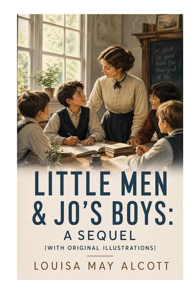 Produktbild: Little Men & Jo's Boys: A Sequel (With Original Illustrations)
