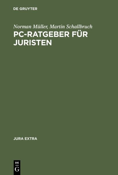 Produktbild: PC-Ratgeber f&uuml;r Juristen