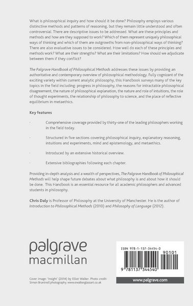 Produktbild: The Palgrave Handbook of Philosophical Methods