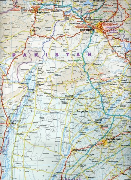 Reise Know-How Landkarte Pakistan (1:1.300.000)