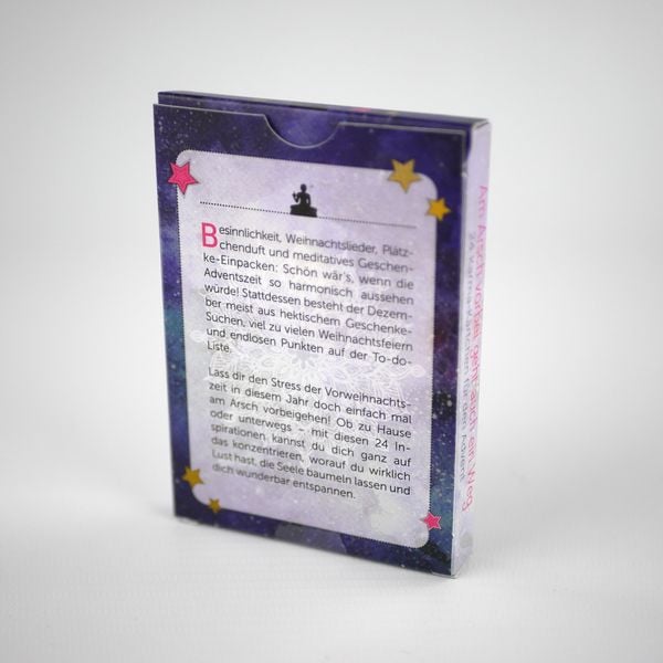 Produktbild: Am Arsch vorbei geht auch ein Weg &ndash; 24 Karma-K&auml;rtchen f&uuml;r den Advent