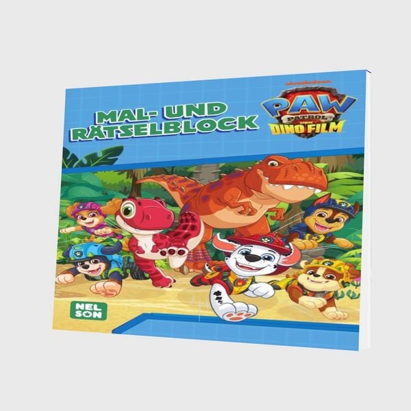 Produktbild: PAW Patrol Kindergartenheft: PAW Patrol - Der Dinofilm: Mal- und R&auml;tselblock