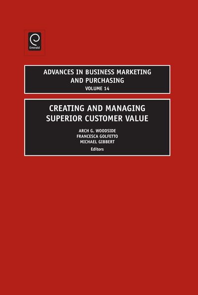 Produktbild: Creating and Managing Superior Customer Value