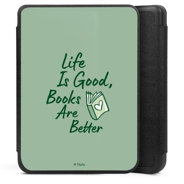 tolino shine / shine color - Tasche Slim - Life Is Good - Books Are Better