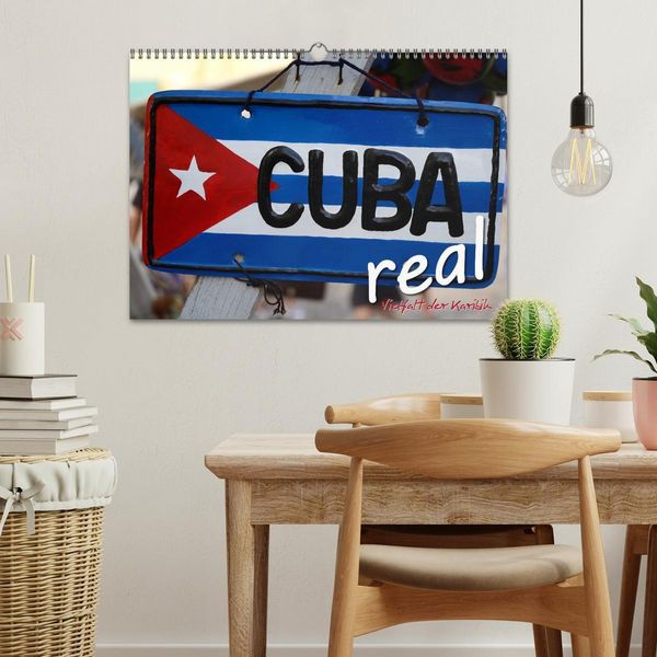 Produktbild: Cuba Real - Vielfalt der Karibik (Wandkalender 2026 DIN A3 quer), CALVENDO Monatskalender