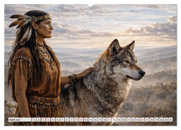 Produktbild: Ein spiritueller Weg. Im Rhythmus der Natur (Wandkalender 2027 DIN A2 quer), CALVENDO Monatskalender