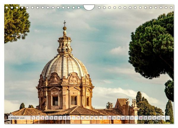 Produktbild: Italienisches Stadtgefl&uuml;ster, Rom - Mailand - Florenz (Wandkalender 2026 DIN A4 quer), CALVENDO Monatskalender