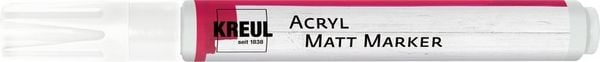 Produktbild: KREUL Acryl Matt Marker medium Wei&szlig;