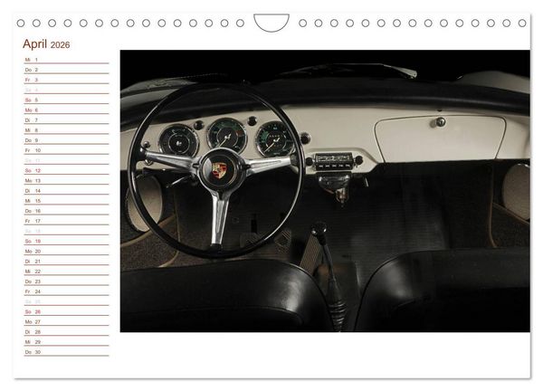 Produktbild: Classic 356 (Wandkalender 2026 DIN A4 quer), CALVENDO Monatskalender