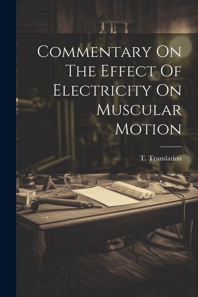 Produktbild: Commentary On The Effect Of Electricity On Muscular Motion