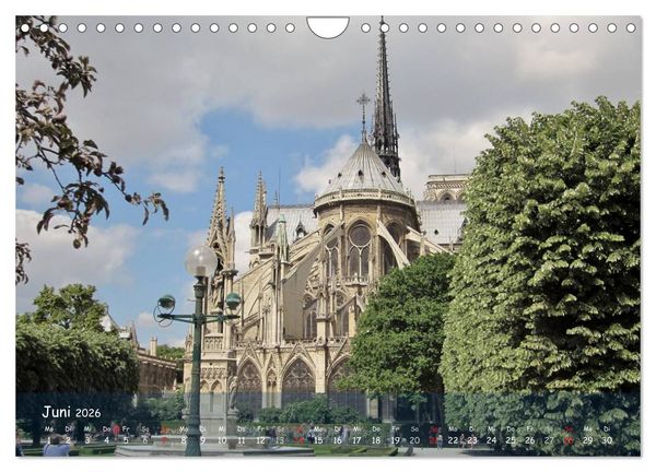 Produktbild: Paris (Wandkalender 2026 DIN A4 quer), CALVENDO Monatskalender