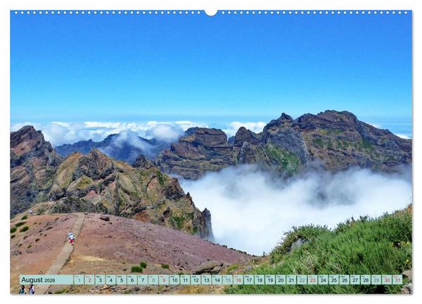Produktbild: THE ISLAND OF MADEIRA (High Quality Premium Wall Calendar 2026 DIN A2 landscape),CALVENDO 12 Month Wall Calendar