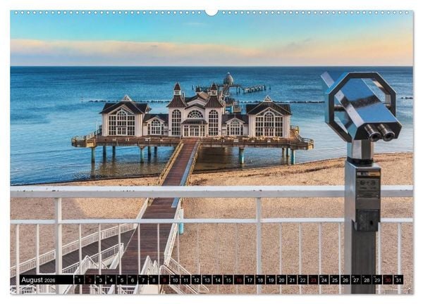 Produktbild: Die Ostseek&uuml;ste in Mecklenburg-Vorpommern (Wandkalender 2026 DIN A2 quer), CALVENDO Monatskalender