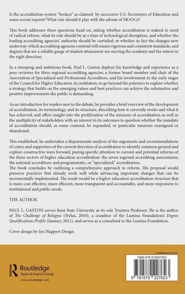 Produktbild: Higher Education Accreditation