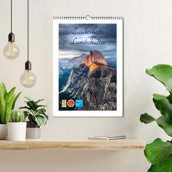 Produktbild: Zauberhafte Landschaften (Wandkalender 2026 DIN A3 hoch), CALVENDO Monatskalender