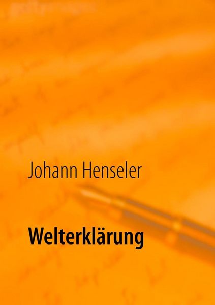 Produktbild: Welterkl&auml;rung