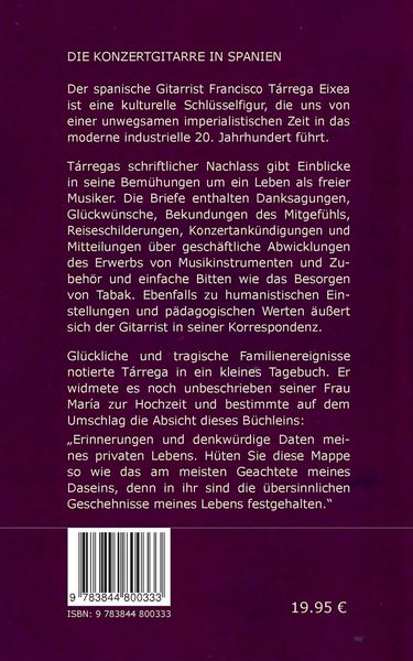Produktbild: Francisco T&aacute;rrega Eixea
