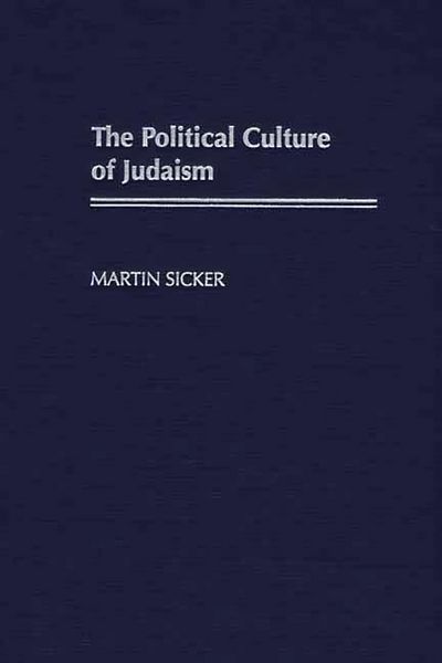 Produktbild: The Political Culture of Judaism