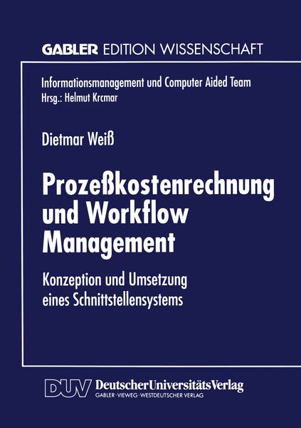 Produktbild: Proze&szlig;kostenrechnung und Workflow Management