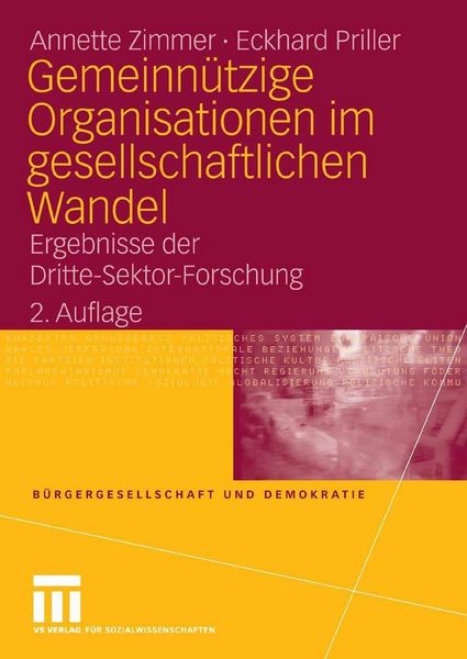 Produktbild: Gemeinn&uuml;tzige Organisationen imgesellschaftlichen Wandel