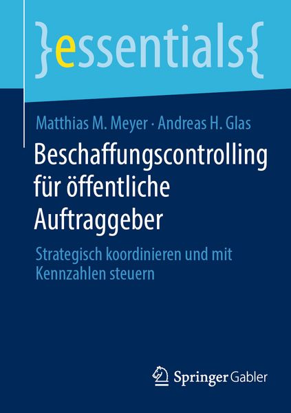 Produktbild: Beschaffungscontrolling f&uuml;r &ouml;ffentliche Auftraggeber
