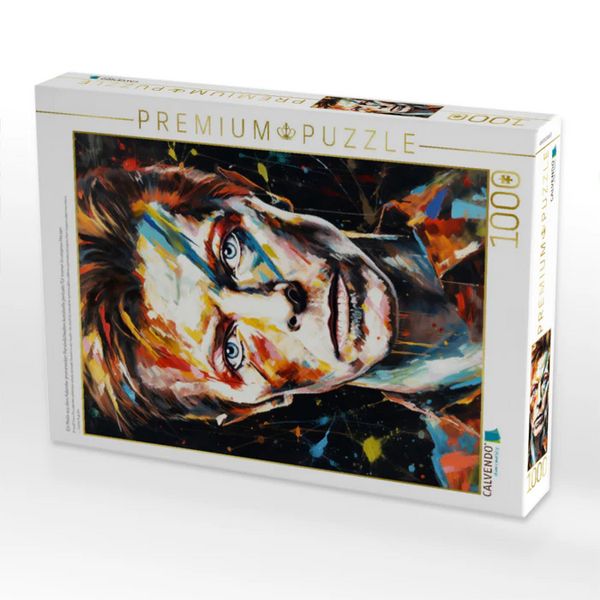 Produktbild: CALVENDO Puzzle Ein Motiv aus dem Kalender prominenten Pers&ouml;nlichkeiten kunstvolle portraits F&uuml;r immer in unseren Herzen | 1000 Teile Lege-Gr&ouml;&szlig;e 64x48cm Foto-Puzzle f&uuml;r gl&uuml;ckliche Stunden