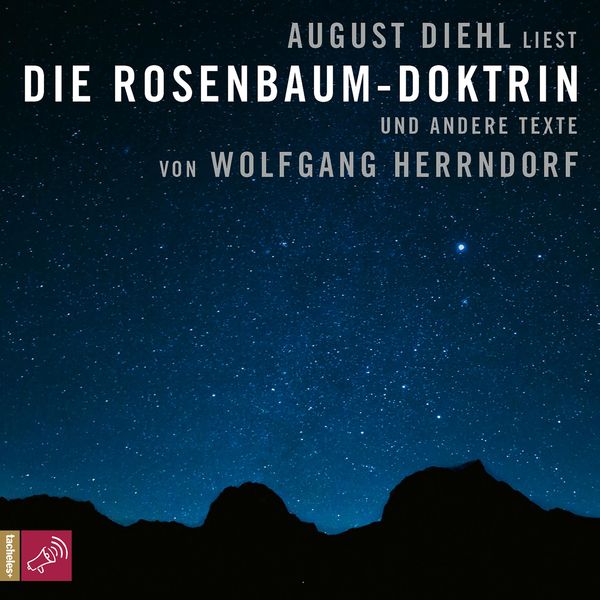 Die Rosenbaum-Doktrin - Wolfgang Herrndorf, Audio, 9783864846212