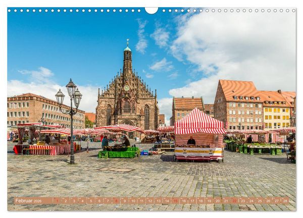 Produktbild: N&uuml;rnberg - Historische Altstadt (Wandkalender 2026 DIN A3 quer), CALVENDO Monatskalender