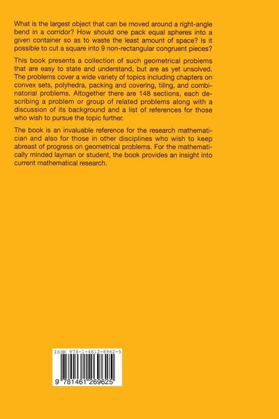 Produktbild: Unsolved Problems in Geometry