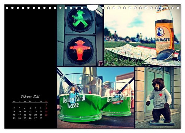 Produktbild: BERLIN horizontal (Wandkalender 2026 DIN A4 quer), CALVENDO Monatskalender