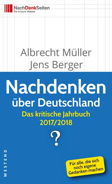 Produktbild: Nachdenken &uuml;ber Deutschland