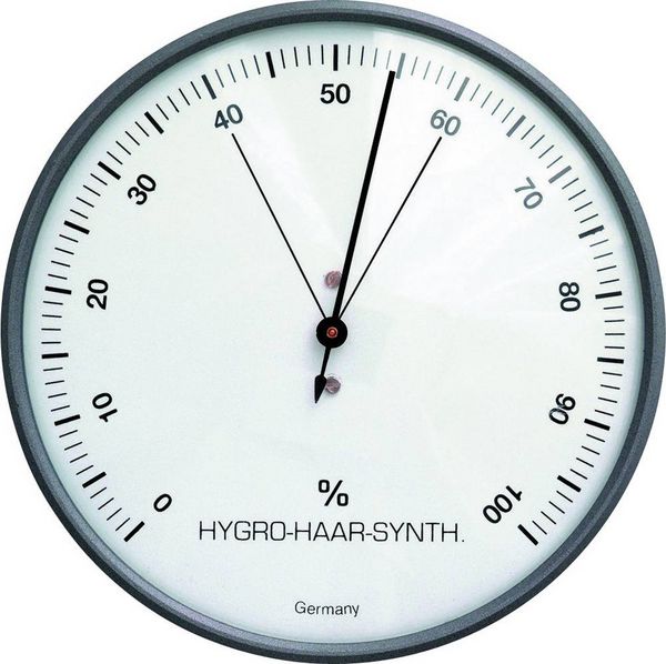 Produktbild: TFA Dostmann 44-2003 Hygrometer Grau-Wei&szlig; 44-2003