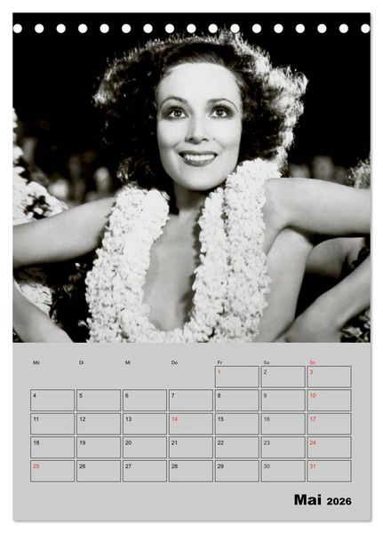 Produktbild: Diven der Stummfilm-&Auml;ra (Tischkalender 2026 DIN A5 hoch), CALVENDO Monatskalender