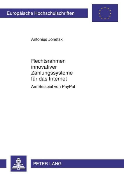 Produktbild: Rechtsrahmen innovativer Zahlungssysteme f&uuml;r das Internet