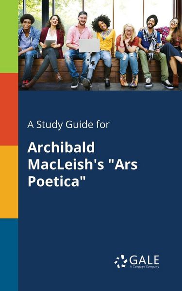 Produktbild: A Study Guide for Archibald MacLeish's "Ars Poetica"