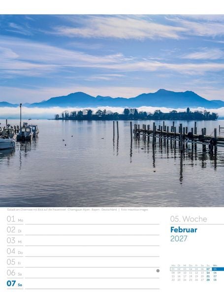 Produktbild: Faszination Alpenwelt Wochenplaner Kalender 2027